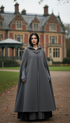 Heavy Wool Hooded Cape —  كاب صوف