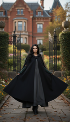 Heavy Wool Hooded Cape —  كاب صوف