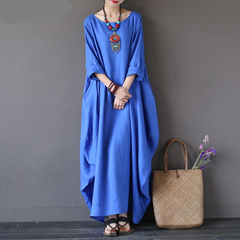 🦋 Butterfly Linen Dress — Effortless Elegance, Timeless Comfort