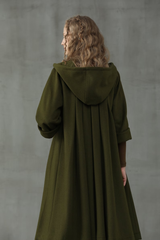 Elegant Wool Coat — Timeless Warmth with a Medieval Touch| Coat Kosr