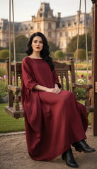 🦋 Butterfly Linen Dress — Effortless Elegance, Timeless Comfort| فراشه