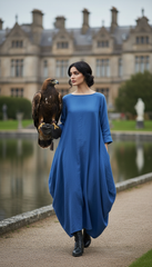 🦋 Butterfly Linen Dress — Effortless Elegance, Timeless Comfort| فراشه