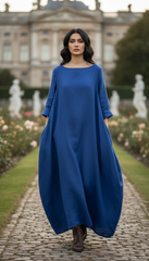 🦋 Butterfly Linen Dress — Effortless Elegance, Timeless Comfort| فراشه