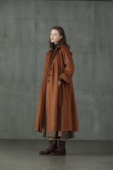 Elegant Wool Coat — Timeless Warmth with a Medieval Touch| Coat Kosr