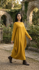 🦋 Butterfly Linen Dress — Effortless Elegance, Timeless Comfort| فراشه