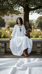 🦋 Butterfly Linen Dress — Effortless Elegance, Timeless Comfort| فراشه