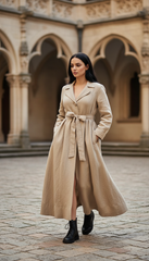 Linen Jacket , Functional Pockets, and a Detachable Belt  | جاكت زراير