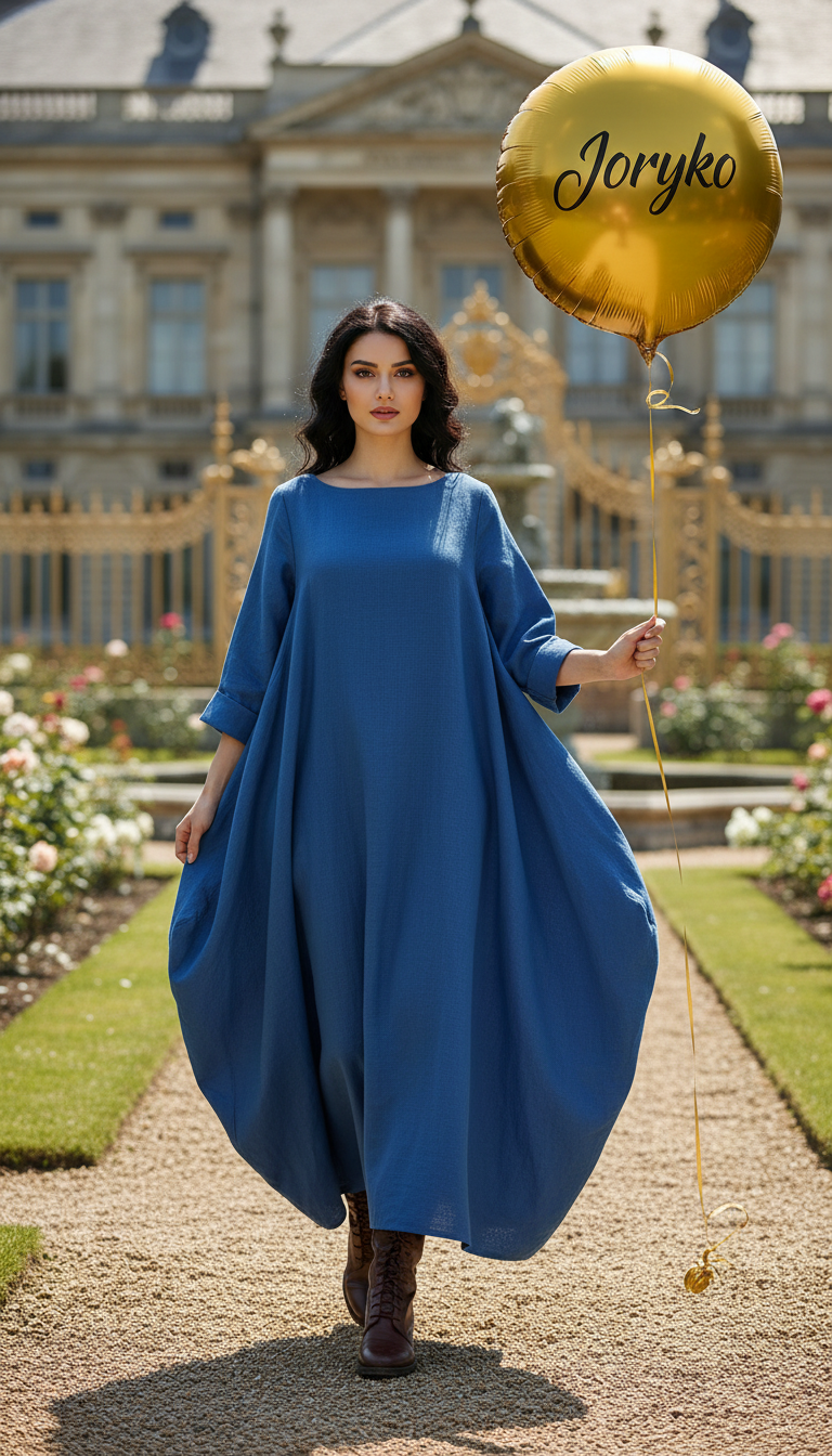 🦋 Butterfly Linen Dress — Effortless Elegance, Timeless Comfort| فراشه