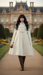 Medieval-Inspired Cape with Large Hood — Timeless Elegance |مانطو