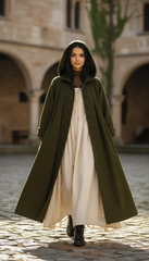 Wool Coat — Timeless Warmth with a Medieval Touch| Coat كسر