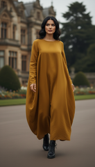 🦋 Butterfly Linen Dress — Effortless Elegance, Timeless Comfort| فراشه