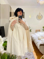 Medieval-Inspired Cape with Large Hood — Timeless Elegance |MANTO