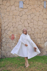 Medieval-Inspired Cape with Large Hood — Timeless Elegance |MANTO