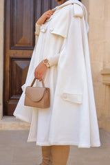 Medieval-Inspired Cape with Large Hood — Timeless Elegance |MANTO