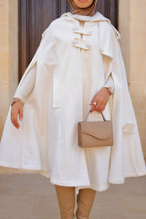 Medieval-Inspired Cape with Large Hood — Timeless Elegance |MANTO