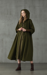 Elegant Wool Coat — Timeless Warmth with a Medieval Touch| Coat Kosr