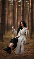 Linen Jacket , Functional Pockets, and a Detachable Belt  | جاكت زراير