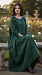 🦋 Butterfly Linen Dress — Effortless Elegance, Timeless Comfort| فراشه