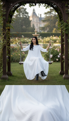 🦋 Butterfly Linen Dress — Effortless Elegance, Timeless Comfort| فراشه