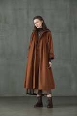Elegant Wool Coat — Timeless Warmth with a Medieval Touch| Coat Kosr