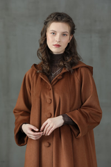 Elegant Wool Coat — Timeless Warmth with a Medieval Touch| Coat Kosr