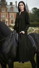 Maxi Linen Dress with Side Pockets — Effortless Elegance for Every Size| Tobey