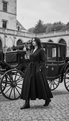 Linen Jacket , Functional Pockets, and a Detachable Belt  | جاكت زراير