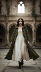 Wool Coat — Timeless Warmth with a Medieval Touch| Coat كسر