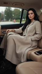 Linen Jacket , Functional Pockets, and a Detachable Belt  | جاكت زراير