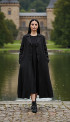 Linen Jacket , Functional Pockets, and a Detachable Belt  | جاكت زراير