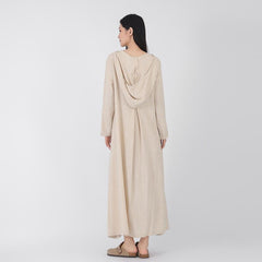 Japanese Linen Kaftan | Handcrafted Button Details | Timeless Elegance