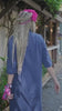 Linen dress with wooden buttons and front pockets — Available in Blue and Mustard 🎨📏|  77